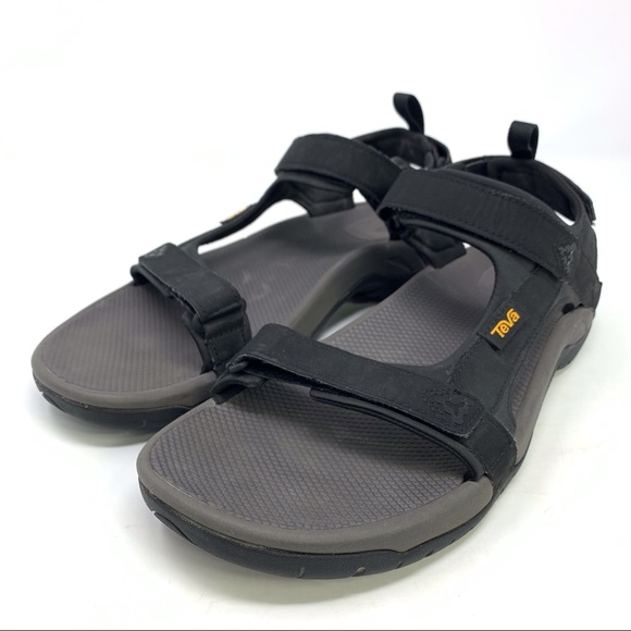 Teva Mecham Men’s Black Foam Footbed Sandals 12 main image 2